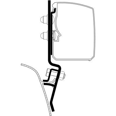 Artikelbild des Artikels “Adapter VW T2 / T3 für Thule 3200 “